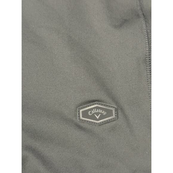 Callaway Cool Festa Golf Mock Neck Shirt Large Black | Japan Exclusive | NEW - Picture 4 of 13